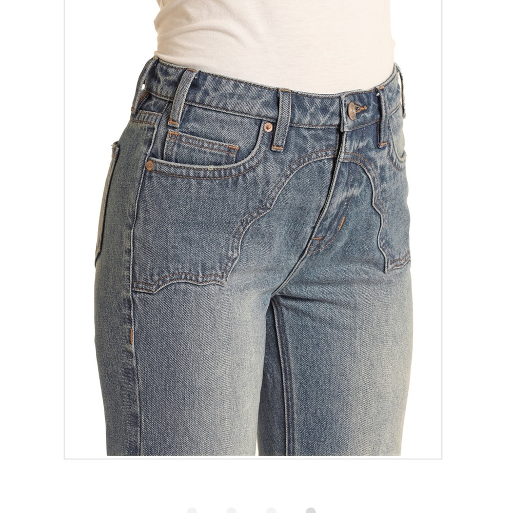 Rock and Roll denim  High Rise Non-stretch Bootcut Jeans